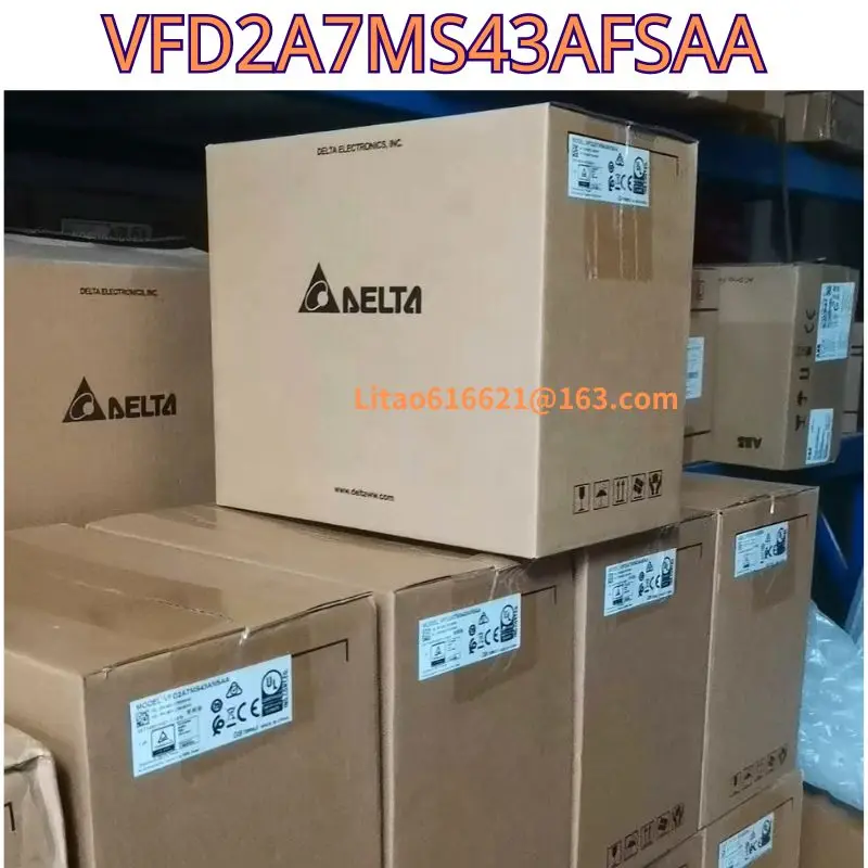 Convertidor de frecuencia original, nuevo, VFD2A7MS43AFSAA
