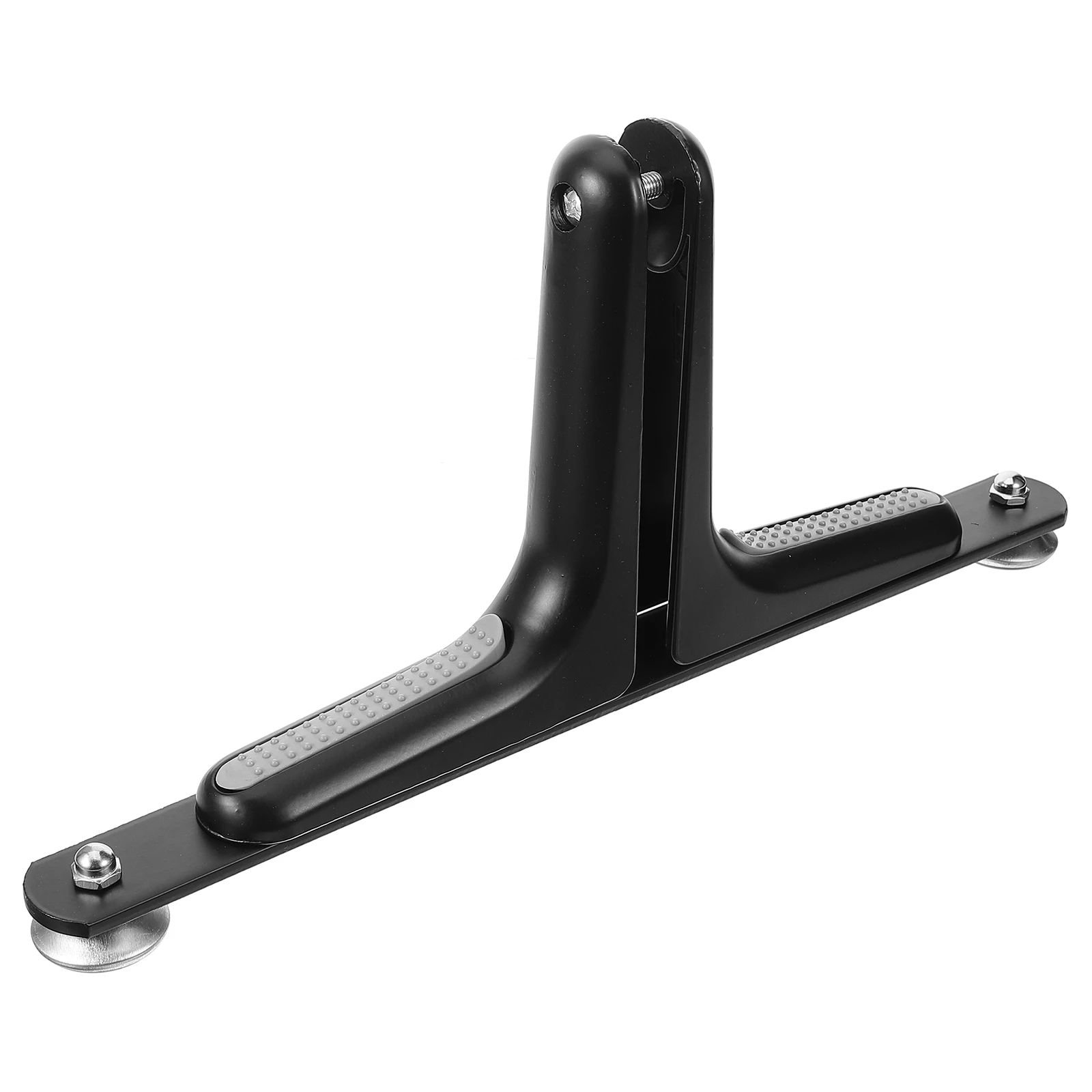 

Folding Room Divider Stand Screen Base Metal Bracket Wear Resistant Feet Thickened Black Finish Smooth Surface Household Office