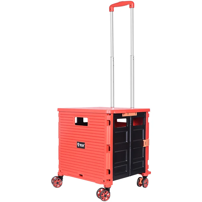 

YY Lever Car Pick up Express Trolley Folding Storage Box Cart Buy Trolley Hand Buggy