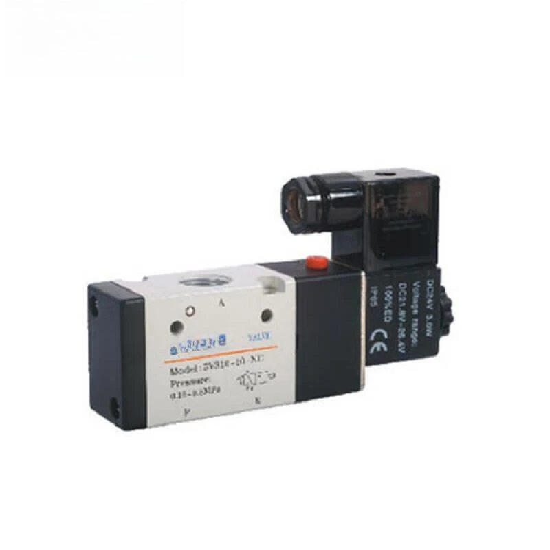 Two-position three-way single electronically controlled solenoid valve, outlet type 3V31010NCBI