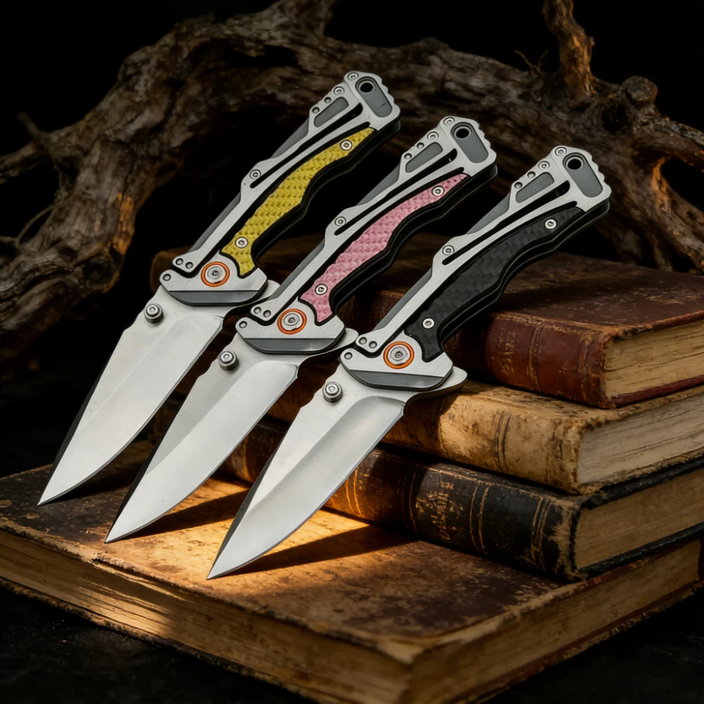 

Премиум-нож для походов на открытом воздухе, складной, легкий, прочный, для кемпинга, с лезвием из стали 8Cr13MoV, для охоты в дикой природе, режущий инструмент