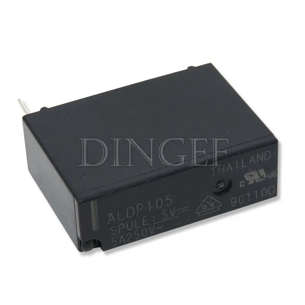 1PCS 5A Relay ALDP105 ALDP112 ALDP124 5V 12V 24V 5A 250V 4PIN a group of normally open ALD112 12V 3A