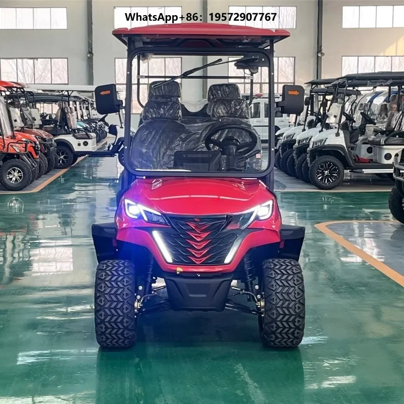 High Quality Luxury Car Electric Golf Carts 6 Seater Golf Buggy