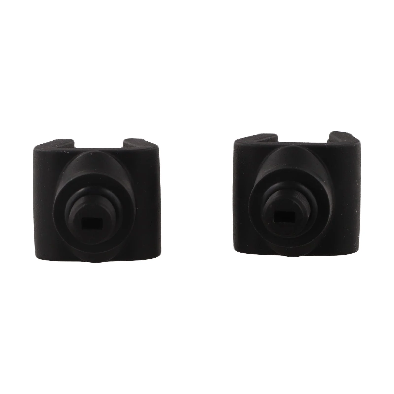 Fishing Rod Rest Head 2pcs for Carp Anglers ABS and TRP Material with 3/8 Thread for Secure Attachment to Rod Holders