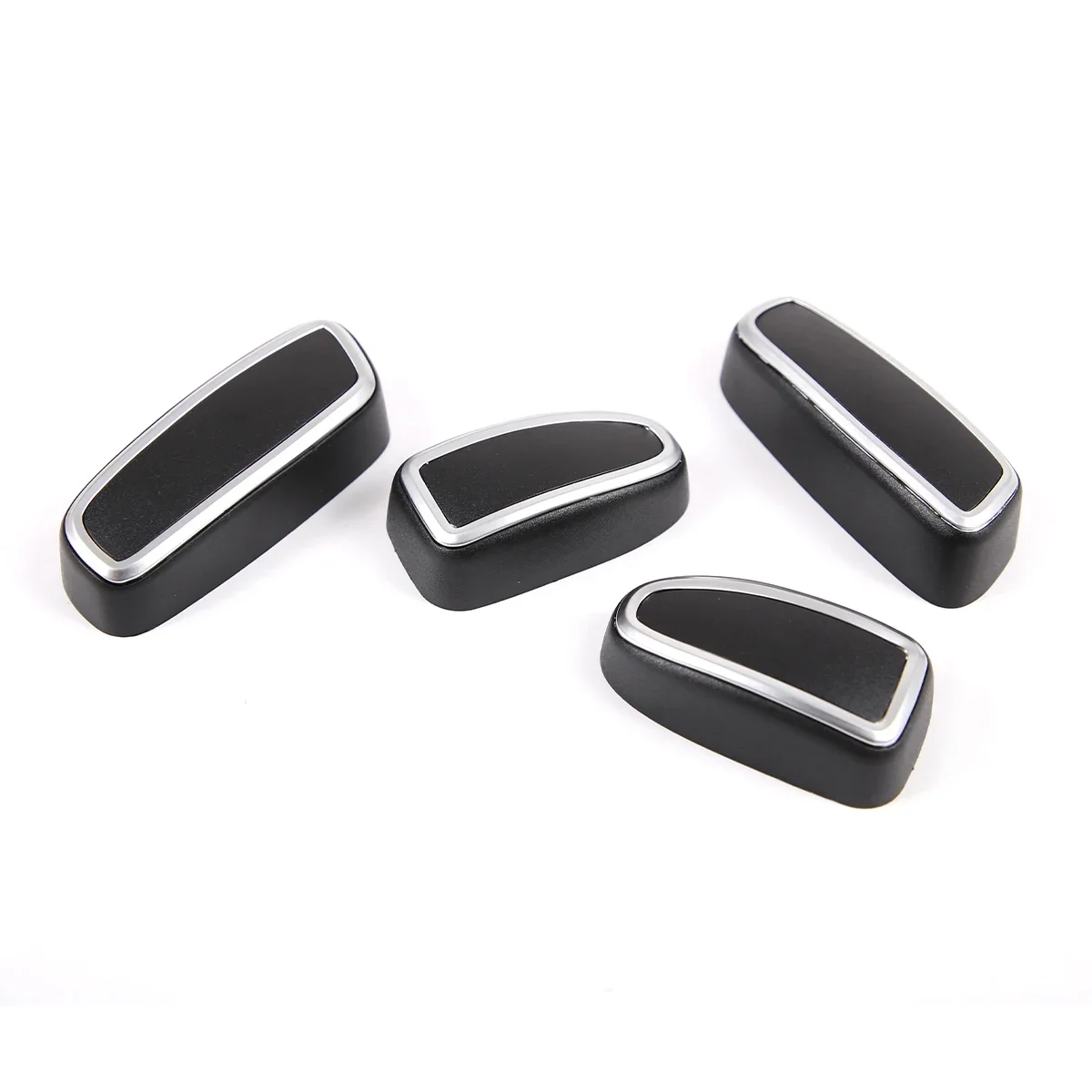 For Land Rover Discovery 4 Range Rover Sport Evoque ABS Black Seat Adjustment Switch Knob Cover Trim Car Accessories