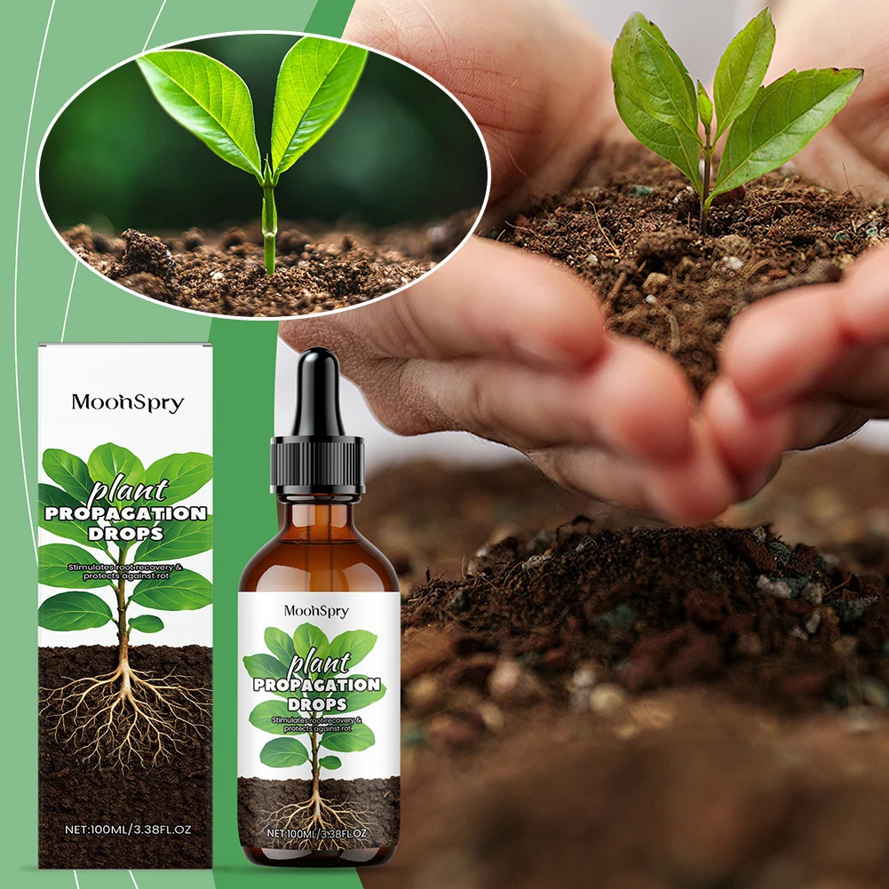 100ml Plant Propacation Drops Root Growth Accelerator Thriving Indoor Jungles Nutrient Solution Boosts Root For Garden Planting