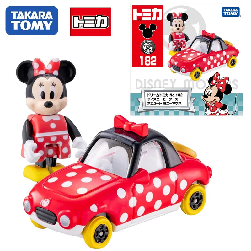 

TAKARA TOMY Tomica Disney Minnie Mickey Mini Die-cast Alloy Car Model Children's Toys Boys Girls Christmas Birthday Gifts