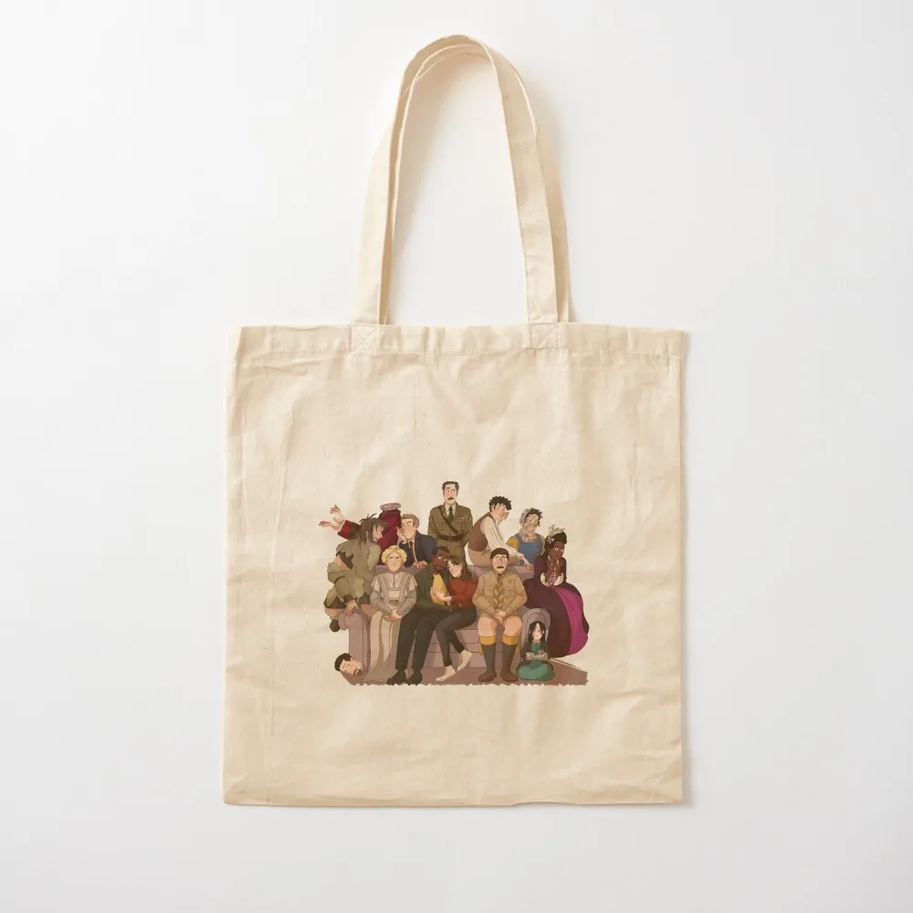 

Bbc ghosts my family Tote Bag cute pouch bag custom tote bag Canvas Tote