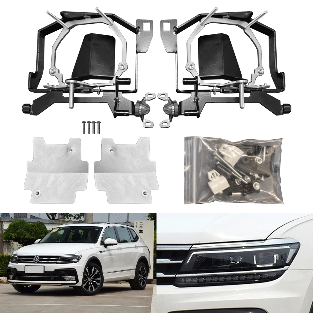 

Taochis Car-Styling Frame Adapter Module DIY Bracket Holder for VolkswagenTiguan L High configuration LED AFS 2017-2020