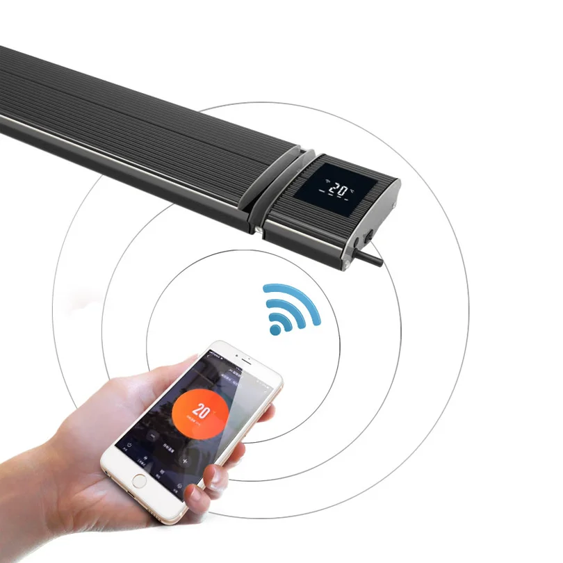 

2400W Manufacturer Wall Mounted Infrared Heater for Indoor Outdoor Heater With Remote Wifi Included