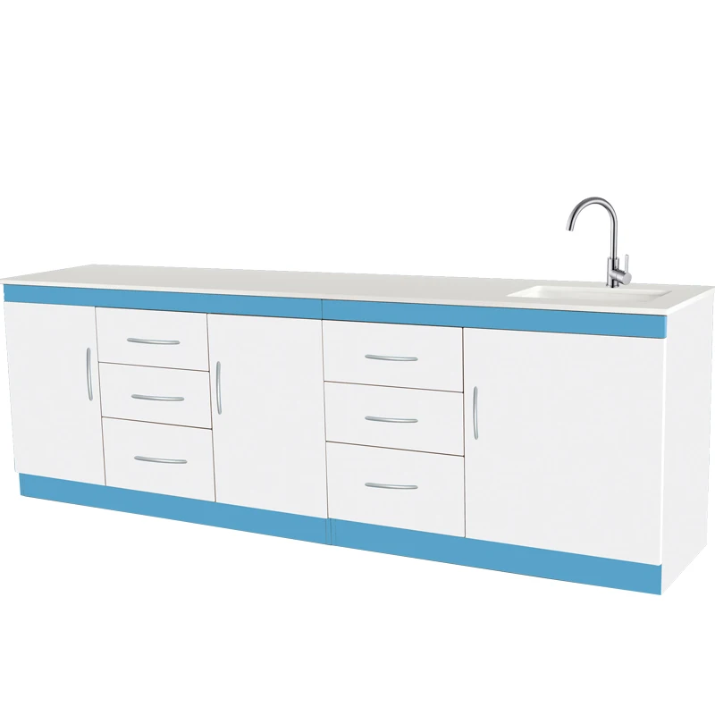 

Dental mobile side cabinet Dental outpatient special stainless steel wood