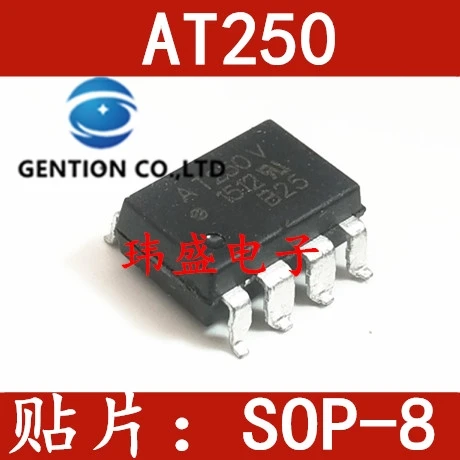 

10PCS A T250 AT250V HCPL-T250V SOP8 light coupling HCPL-T250 AT250 in stock 100% new and original
