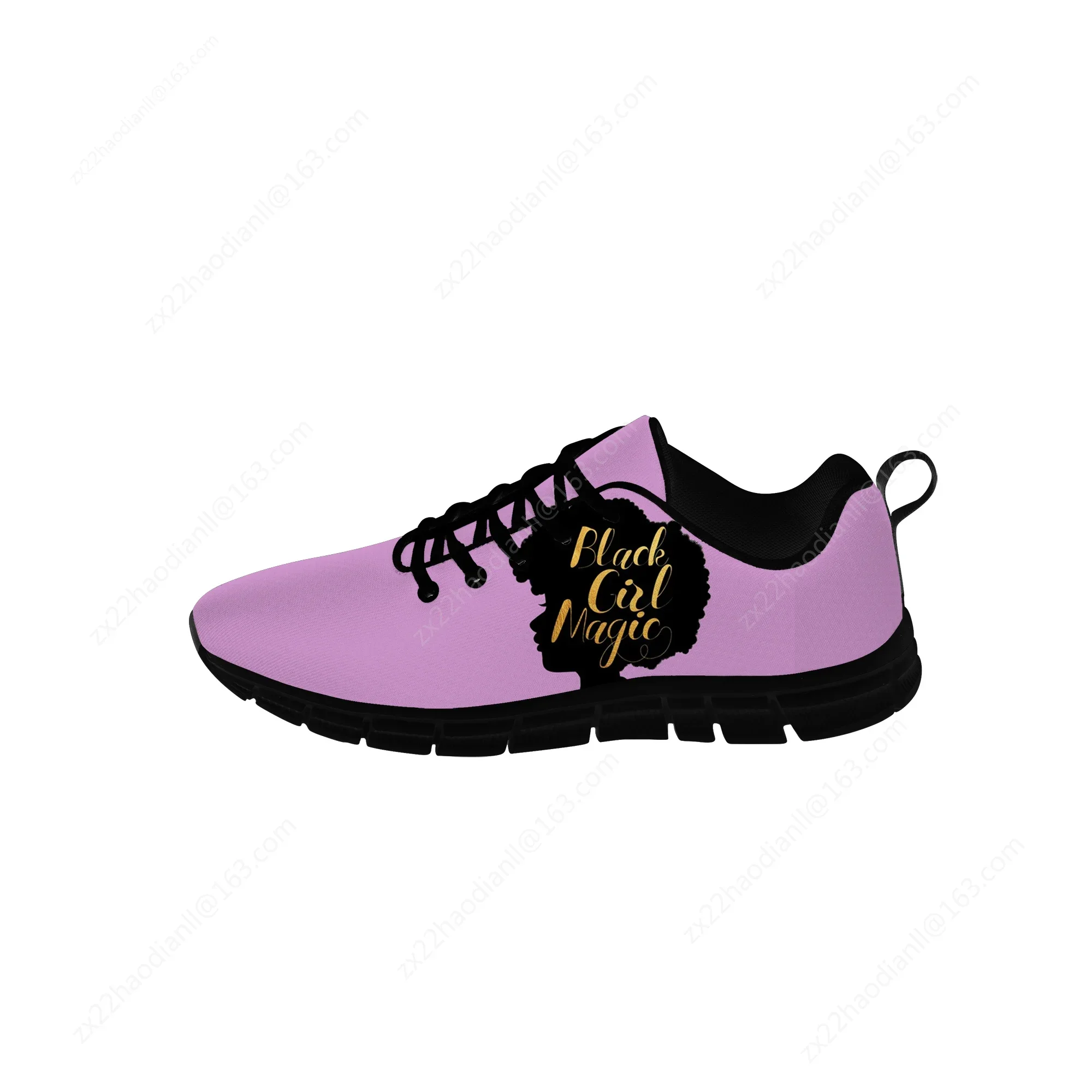 Black Girl Magic Sports Shoes Mens Women Teenager Sneakers High Quality Printed Fashion Causal Tailor-made Fashion Couple Shoes
