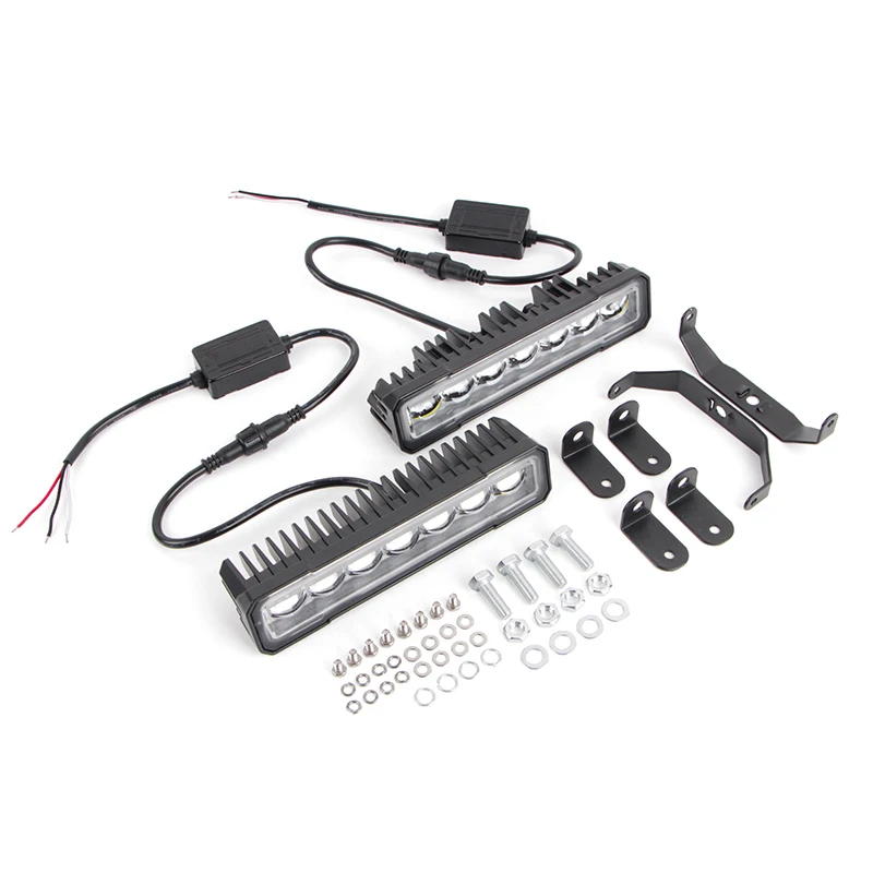 

Super Bright 8Inch Led Work Light Fog Lamp White Yellow for SUV ATV Truck Electric Bicycle Yacth