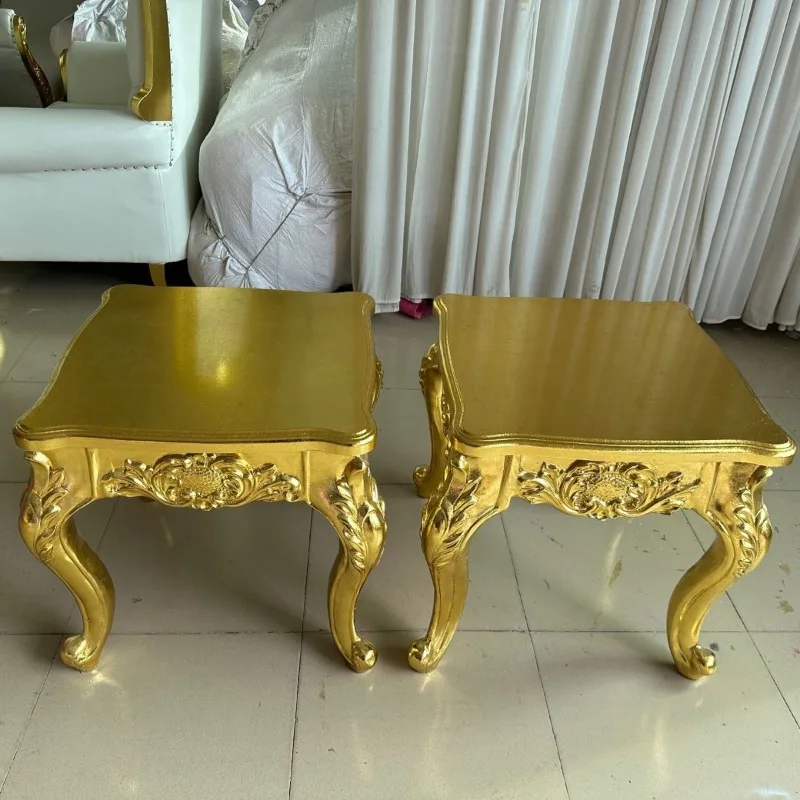 Factory direct sales classical European corner table, sofa edge table, living room corner table