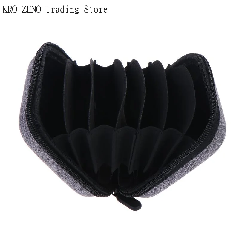 Camera Lens Hard Filter Storage Case Box Water Resistant Shockproof Dust Proof Carrying Bags Expanding Dividers