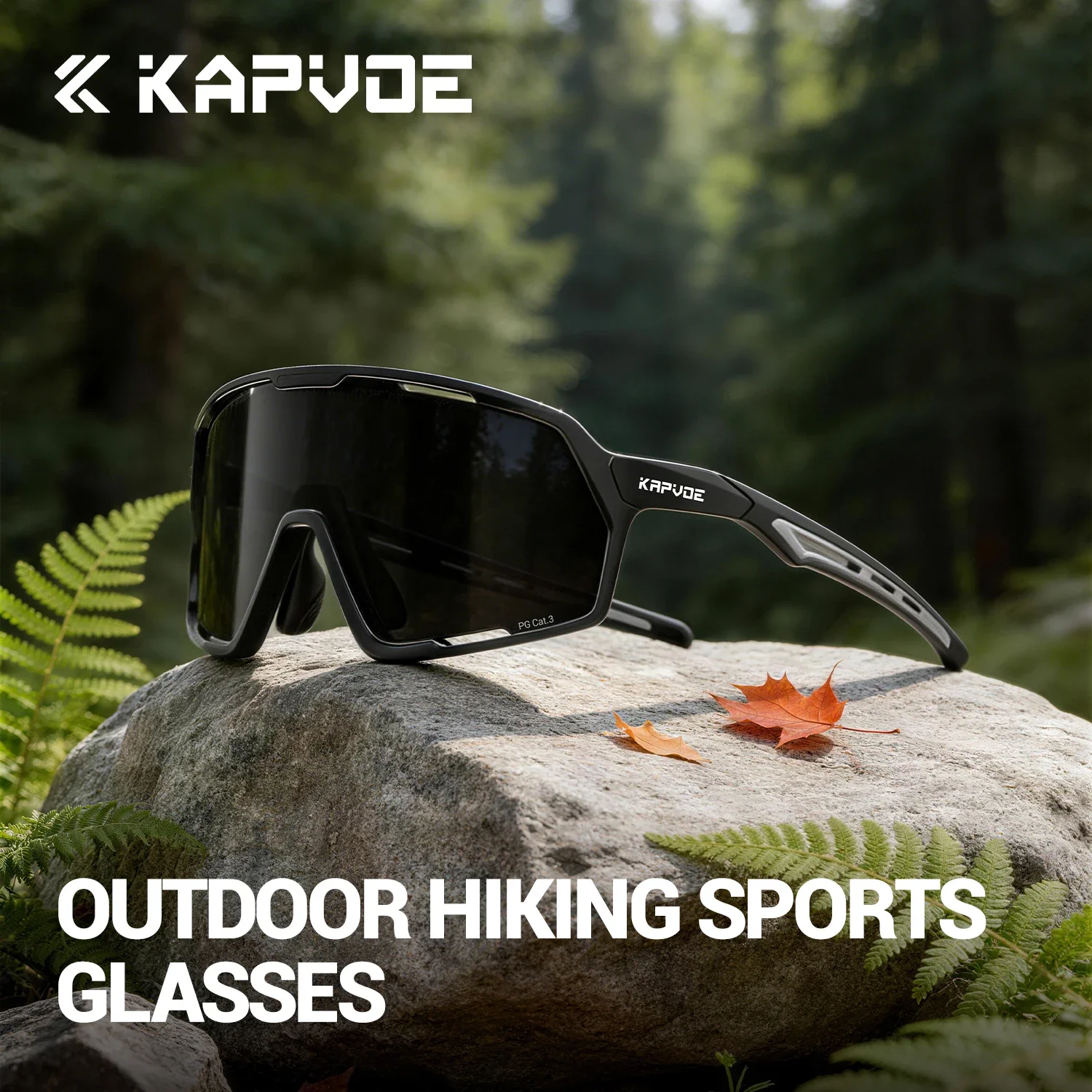 Kapvoe Men Outdoor MTB Mountain Bike Bicycle Eyewear Sports Sunglasses UV400 Cycling Glasses Women Goggles Road Speed Skating