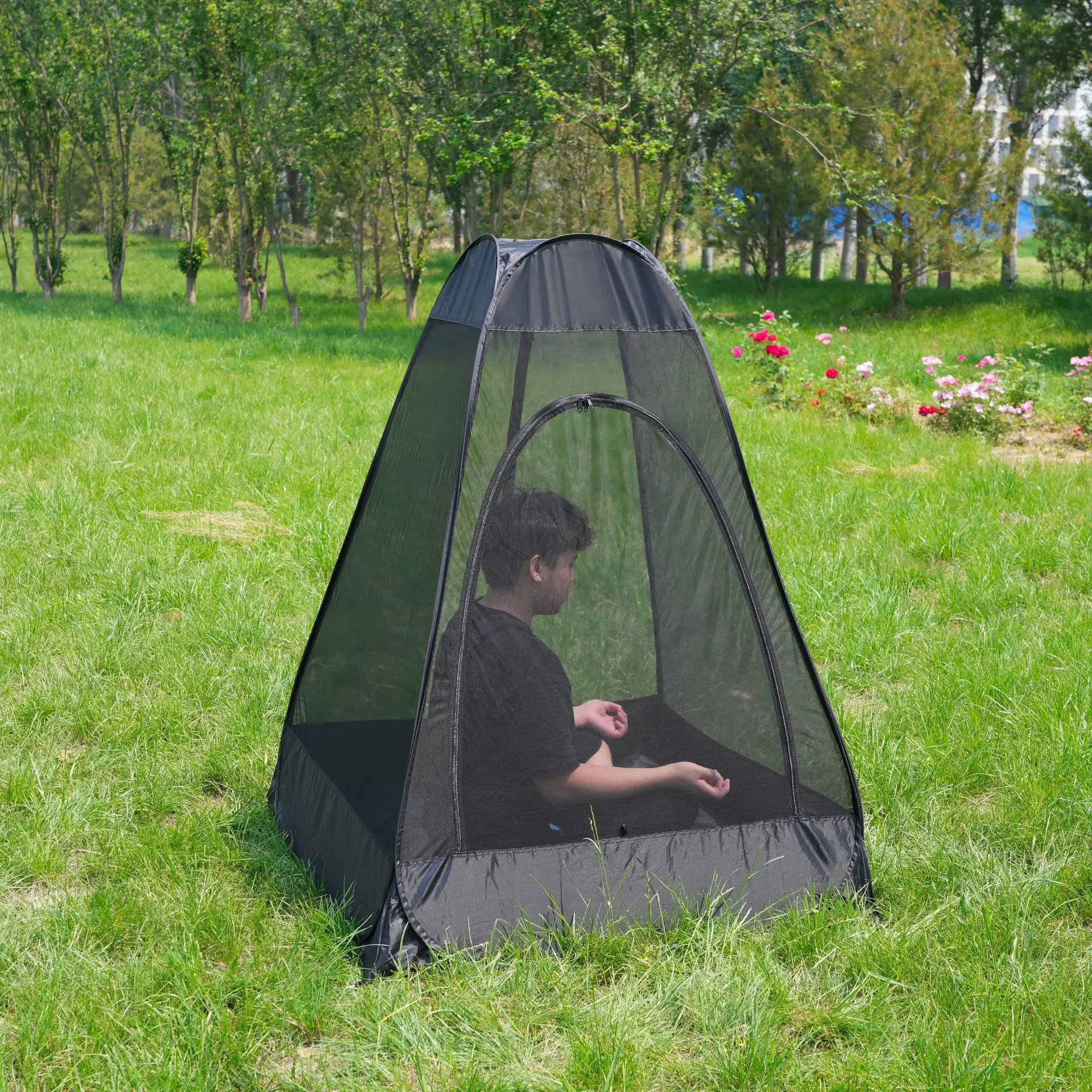 خيمة صيد شبكية مضادة للبعوض، س - مراجعة Outdoor Camping Bug Zapper وسعره