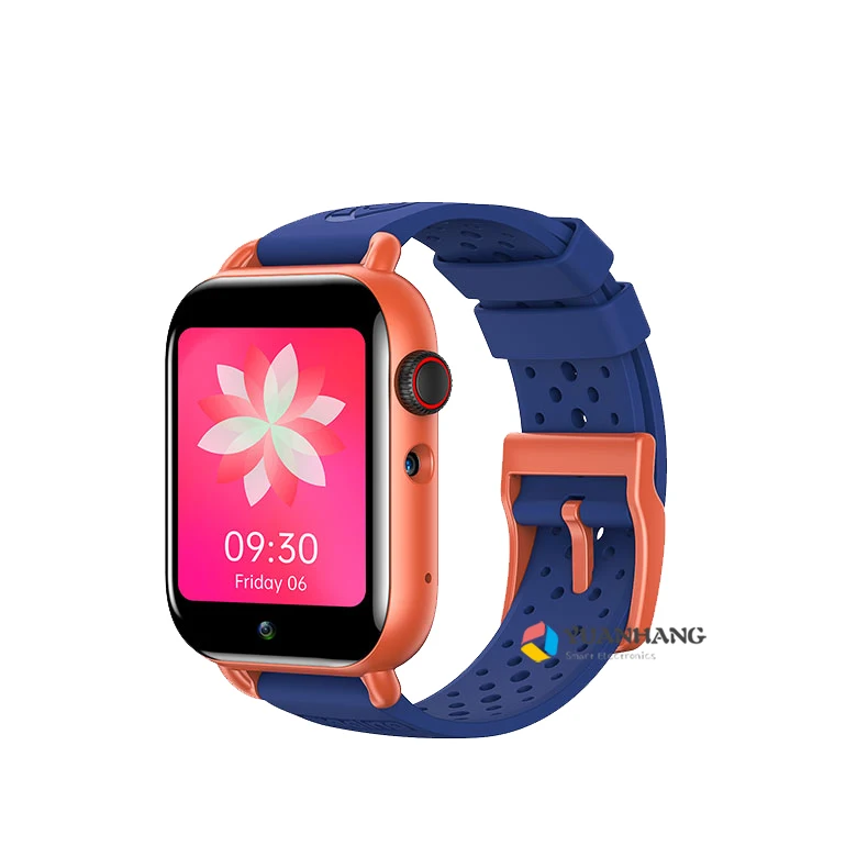 Google Play Android 9 Smart 4G Dual Camera GPS Trace Locate Elder Parents Heart Rate Thermometer Monitor Smartwatch Phone Watch