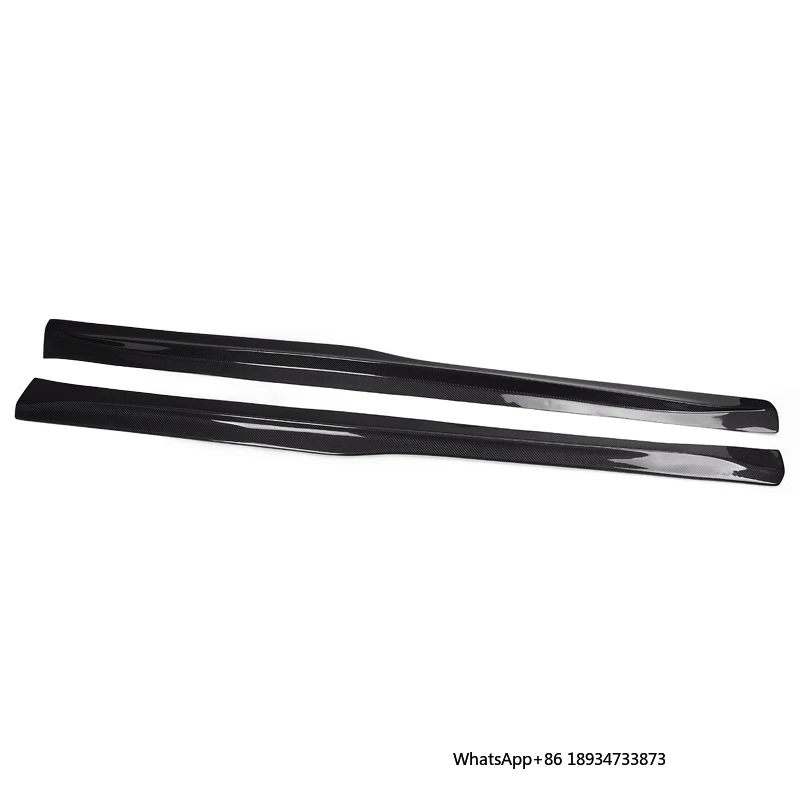 Real Carbon Fiber Side Skirts Double Side PSM Style Carbon Fiber Side Skirt  for BMW F80 M3 2014-2018 F80 M3
