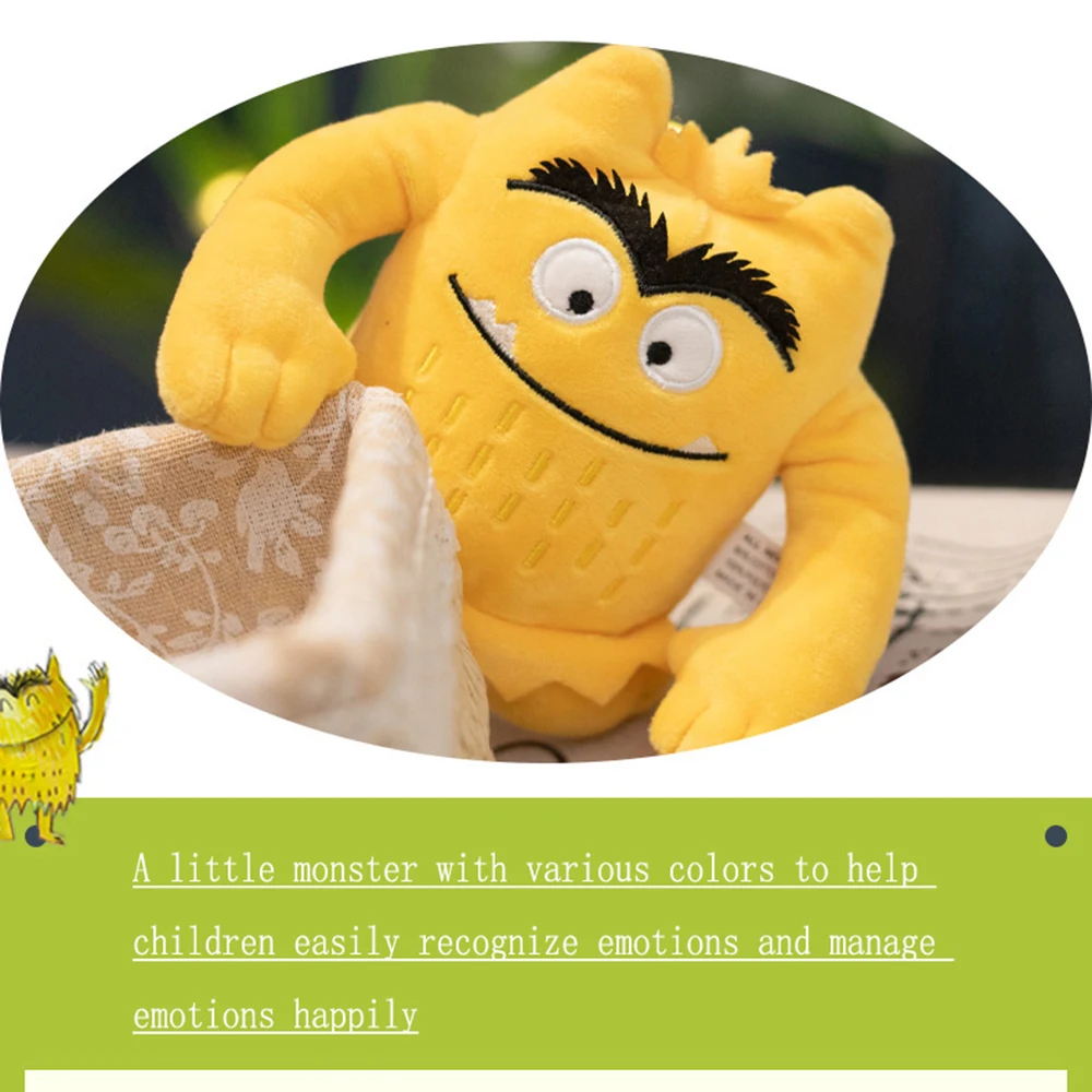 2022 vendita calda il colore Monster Emotion peluche Baby placare Emotion Plushie simpatiche bambole di pezza regalo di compleanno di natale per