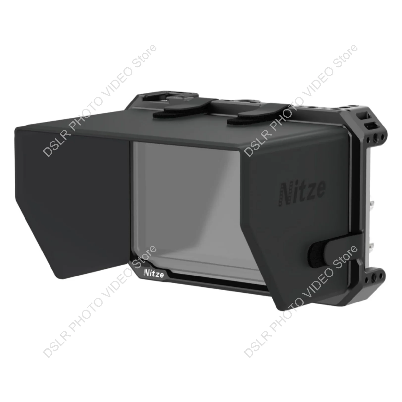 

Клетка монитора Nitze для монитора/рекордера Atomos Ninja TX со встроенным холодным башмаком и направляющей НАТО