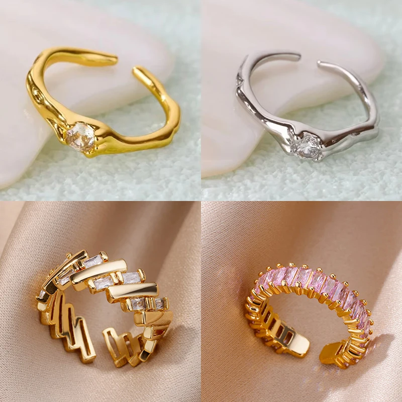 White Zirconia Ring…