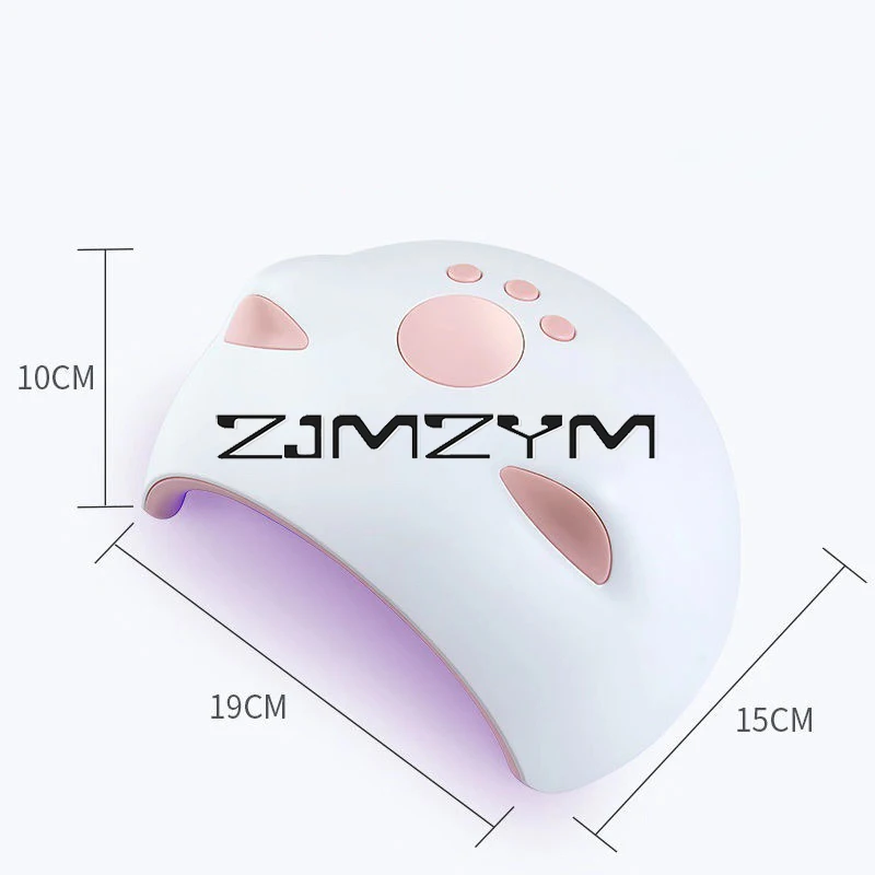 48W LED UV Nail Lamp Therapy Machine LED Automatic Induction Nail Grease Glue Baking Light