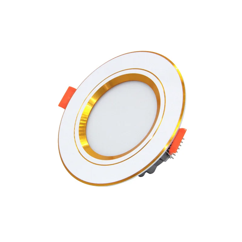 3 Color Change LED Downlight Recessed Ceiling Light Cutout Housing Adjustable CCT Home Embedded Can Light