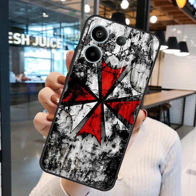 Umbrella Corporation Case For Xiaomi Redmi 13C 12C 9C 10C Redmi Note 13 Pro 9 10 11 12 Pro 9S 10S 11S 12S Cover