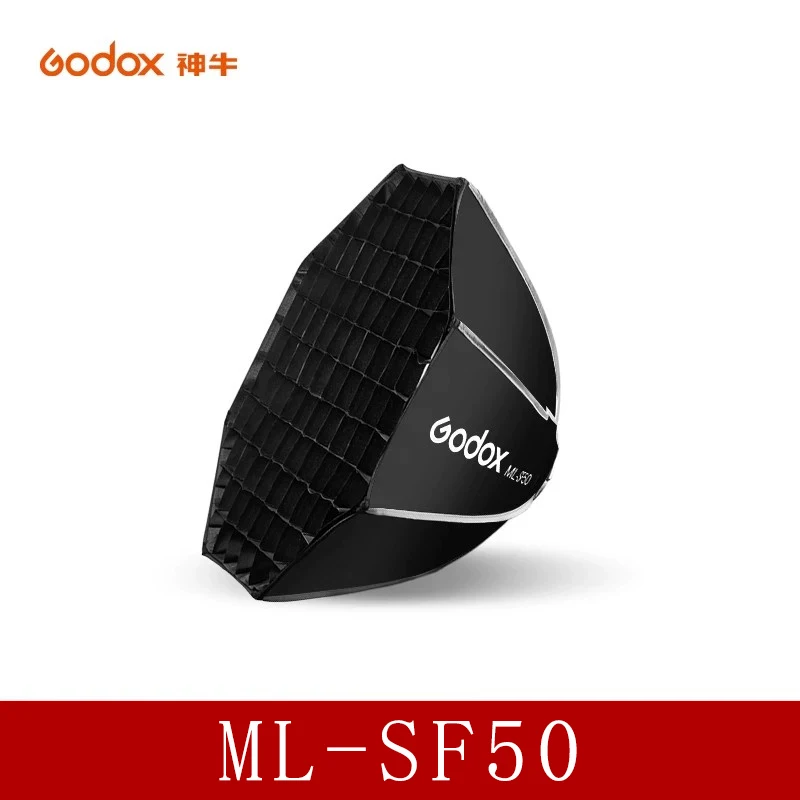 Godox ML-SF50 صندوق إضاءة مثمن لصندوق إضاءة ناعمة مثمن لدرجة الحرارة المزدوجة ML100Bi