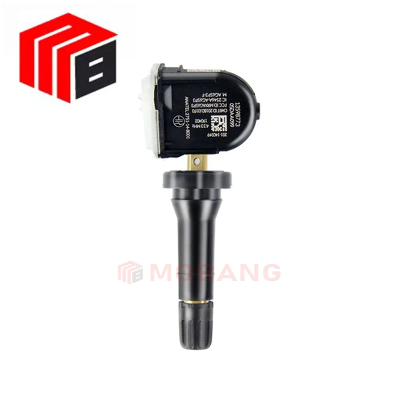 

4 шт. подходят для Chevrolet EQUINOX TPMS 2020-2025 годов, 433 МГц, датчик давления в шинах Chevrolet, датчик давления в шинах 13598773