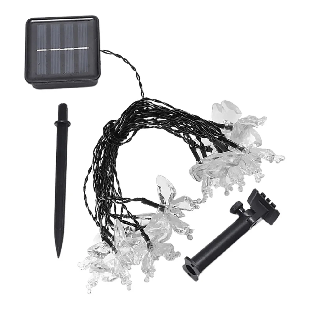 

5M Solar String Lights LED Colored Solar Lights Outdoor Outdoor Garden Decorations Waterproof Yard Multicolor Camping