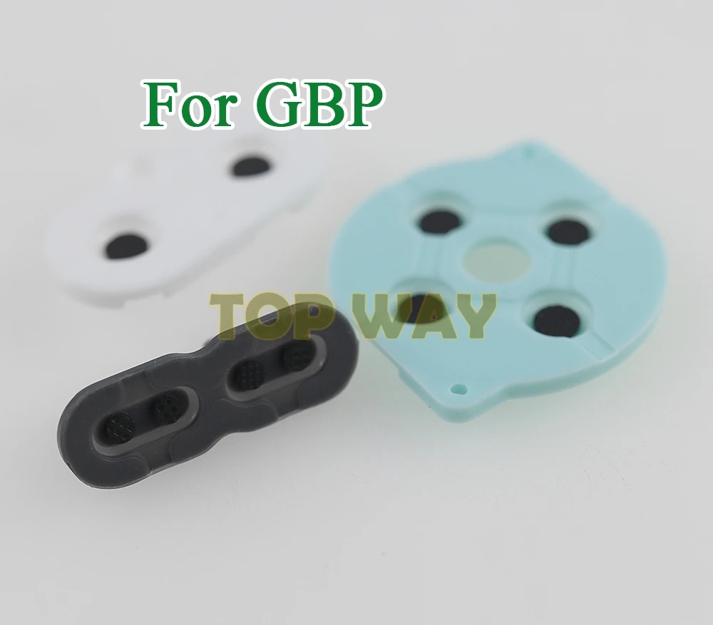 1set High Quality For Gameboy Pocket GBP Rubber Conductive Button Silicon Pads A B D-pad Start Select Keypad Replacement