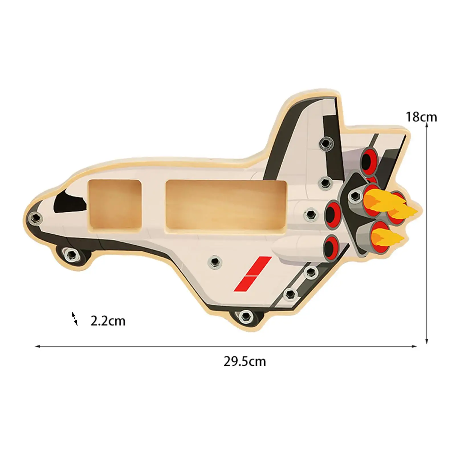 Montessori Screwdriver Board Set Toddlers Busy Board for 3 4 5 Year Old Kids