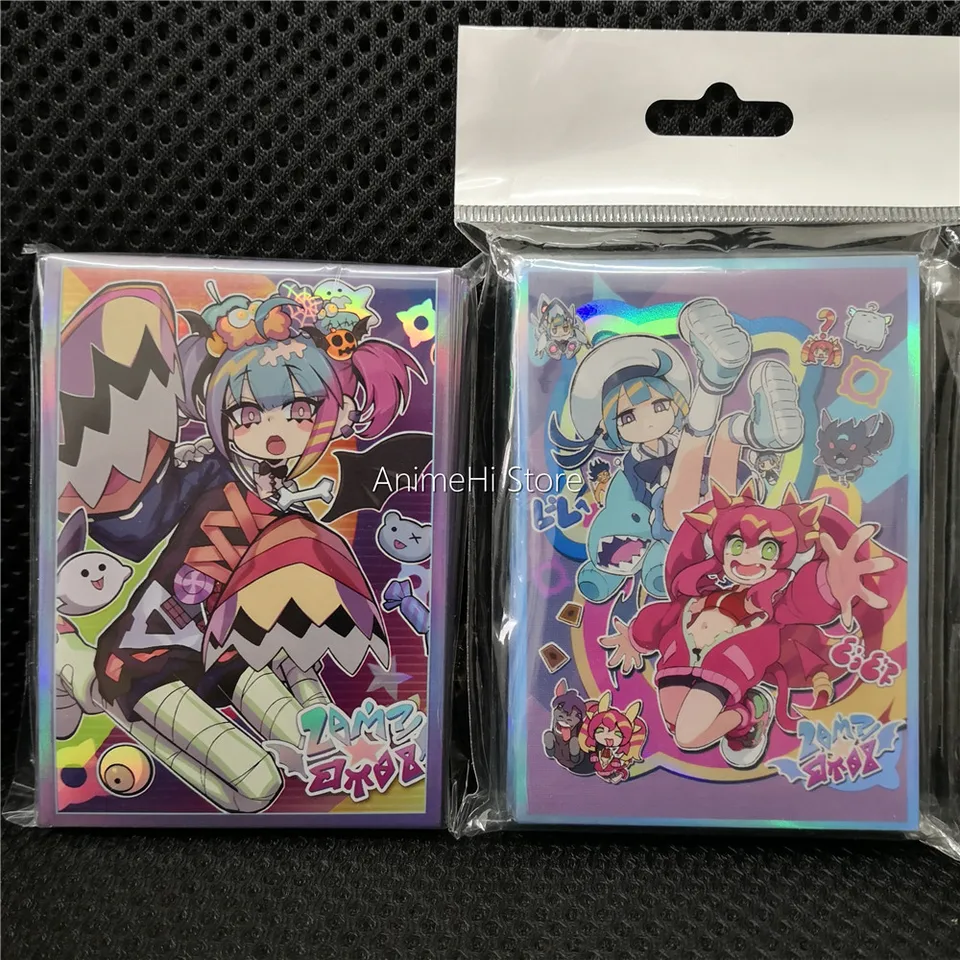 live twin card sleeves LiveTwin Lil-la & Ki-sikil Holographic YGO Card Sleeves