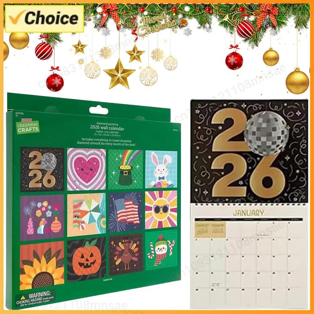 

Набор для алмазной живописи DIY Алмазный художественный календарь 12-месячный перекидной со списком дел