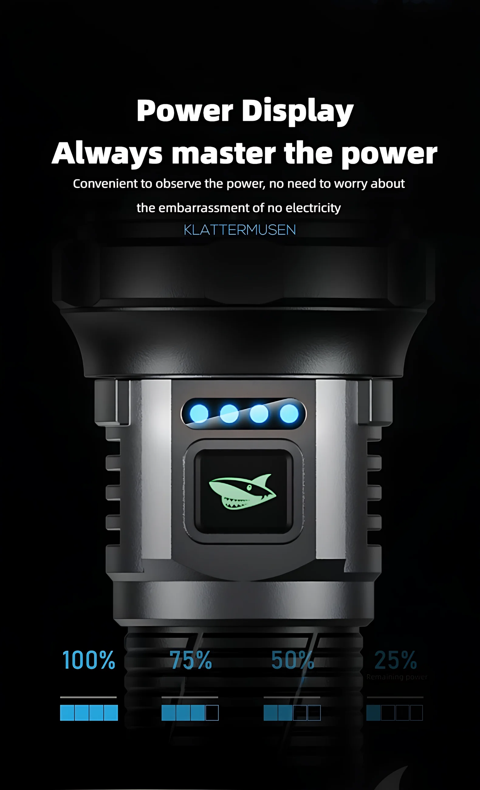 Lanterna de 2000 Lúmens com Laser Branco, Dissipação de Calor, Zoom, Recarregável USB-C, 5 Modos de Luz e Resistente à Água para Caça, Ciclismo, Camping e Emergência