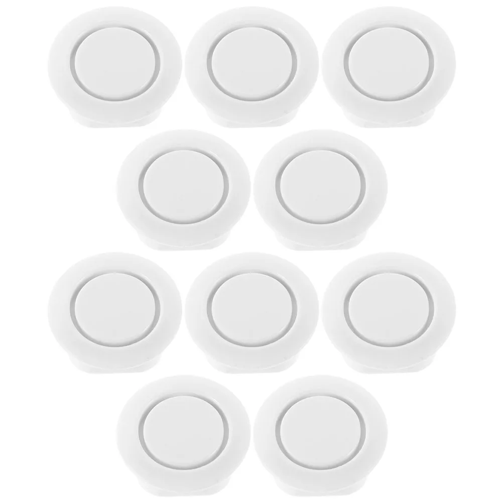 

10Pcs Car Radar Hole Covers Plastic Bumper Caps Front Rear Hole Plugs Vehicle Protective Auto Bumper Plugs Vehicle Plastic Cover