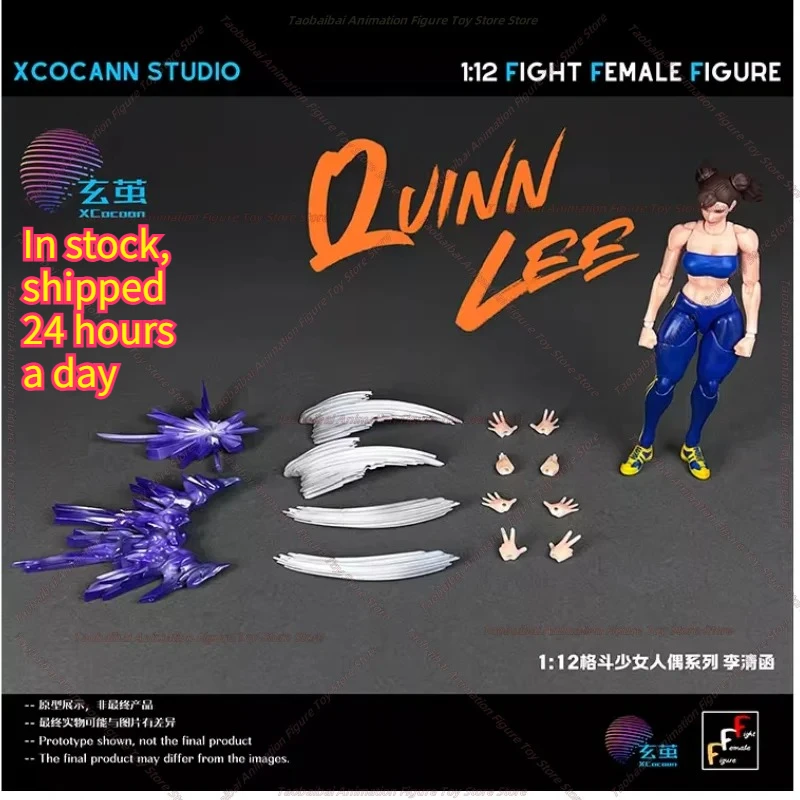 

Xuan Cocoon Studio 1/12 Fighting Girl Shanchuanyue Studio Building Block Аксессуары Фигурка Модель Коллекция Подарки