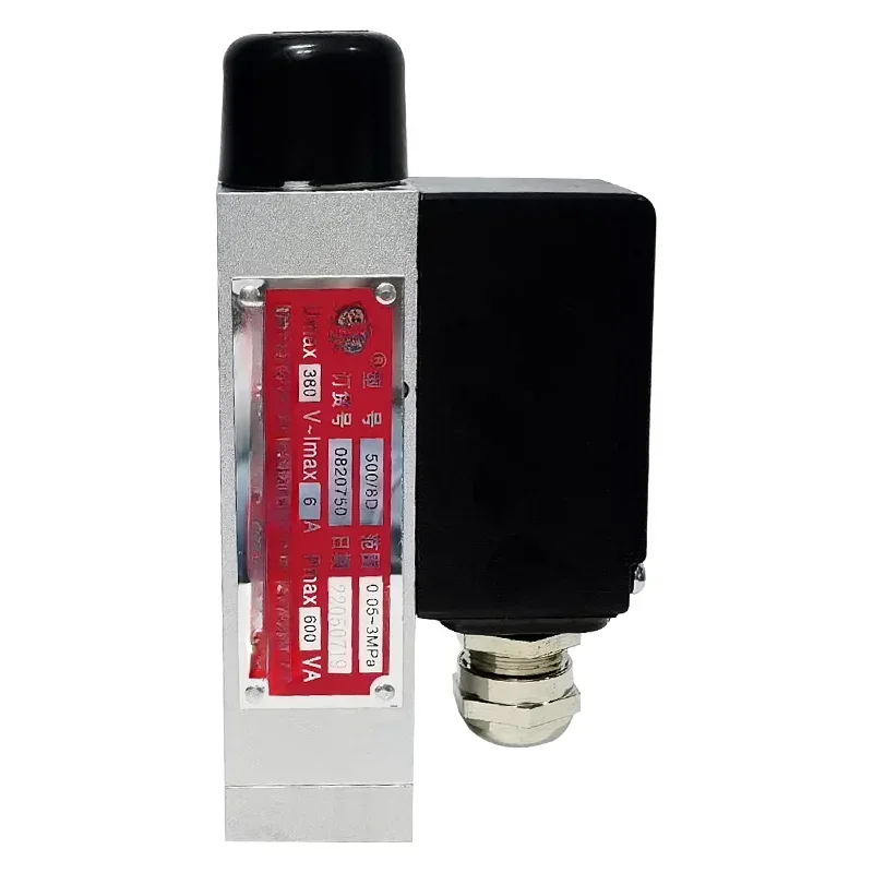 

Hot SalseIP65 Microswitches Pressure Switch 500/8D Range 0.02 Mpa To 3Mpa Pressure Controller Switches For Air Gas Fluid