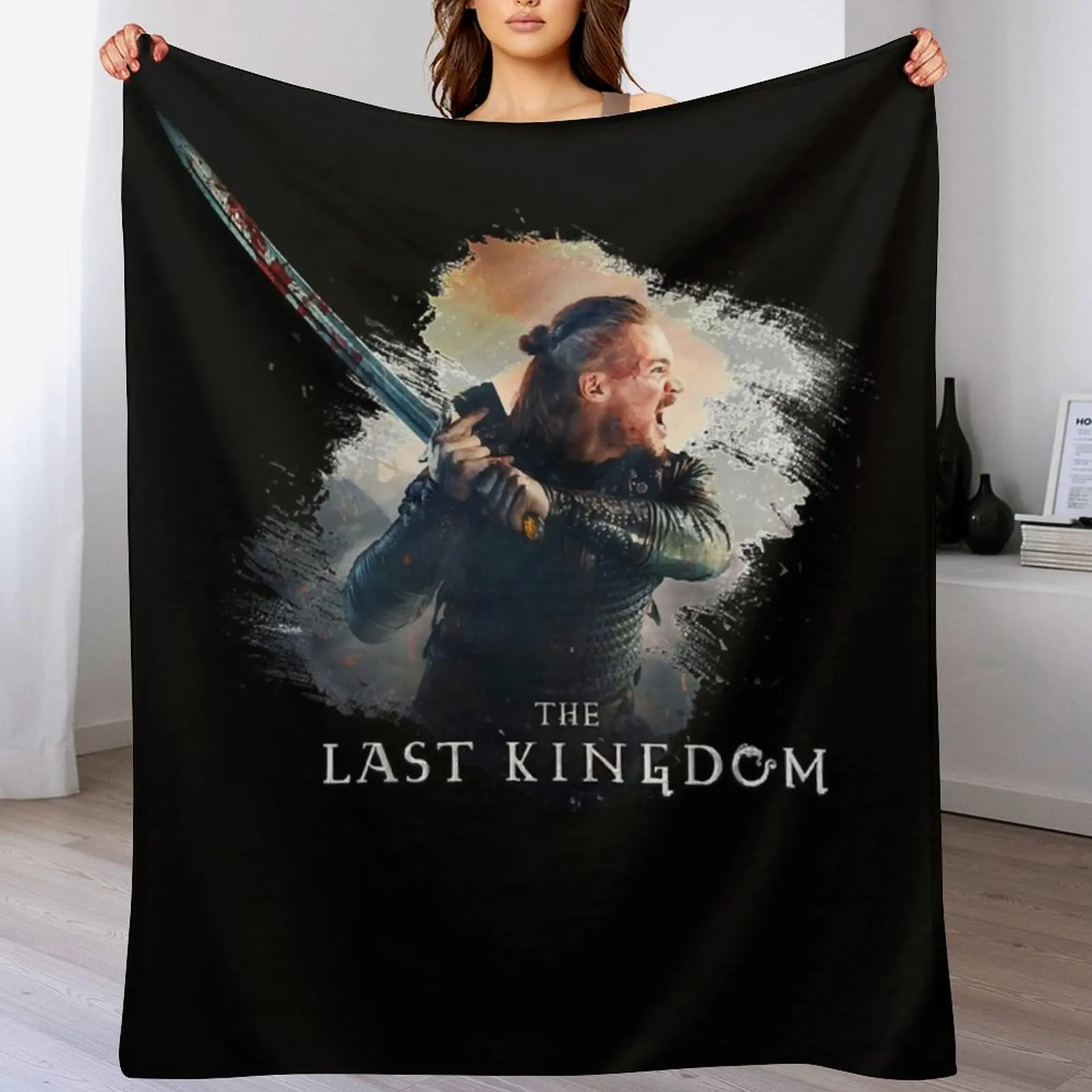 Day Gift Uhtred Of Bebbanburg The Last In Kingdom Gifts For Music Fan Throw Blanket Soft Sherpa Fleece Warm Blanket for Winter