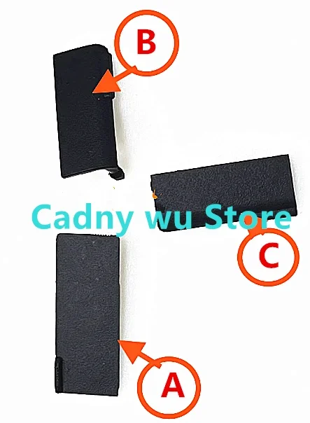 ใหม่ A7iii/A7M3 USB ยางฝาปิดประตู HDMI เข้ากันได้กับ MIC cap อินเทอร์เฟซสําหรับ Sony ILEC-7M3 ILCE-Alpha 7M3 A7M3 A7III ซ่อม