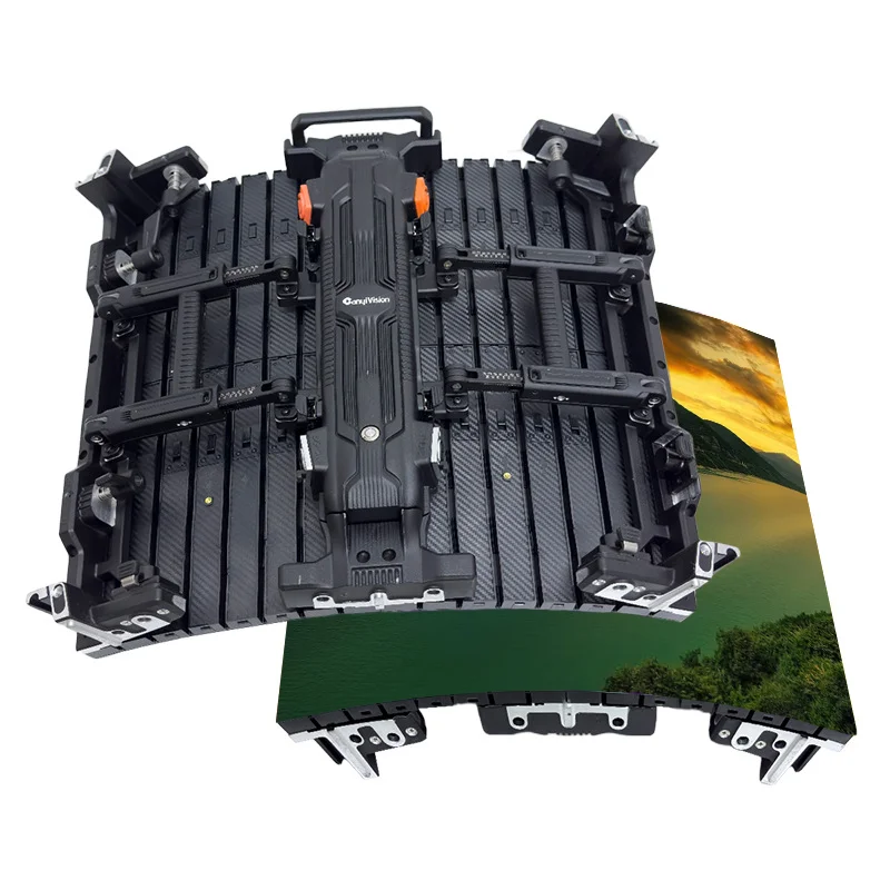 Customizable Top Selling Premium Outdoor Rental Flexible Led Display Curved Advertising Screen