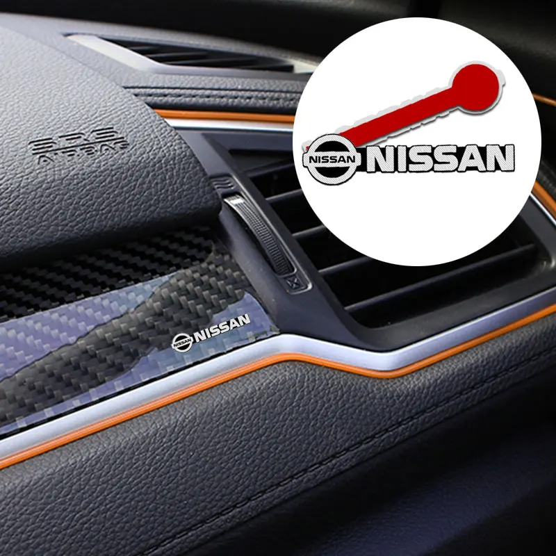 Nissan speaker logo stickerJDM interior audio decoration For Nismo Nissans Tiida Teana Skyline Juke X-trail Almera Qashqai Goods