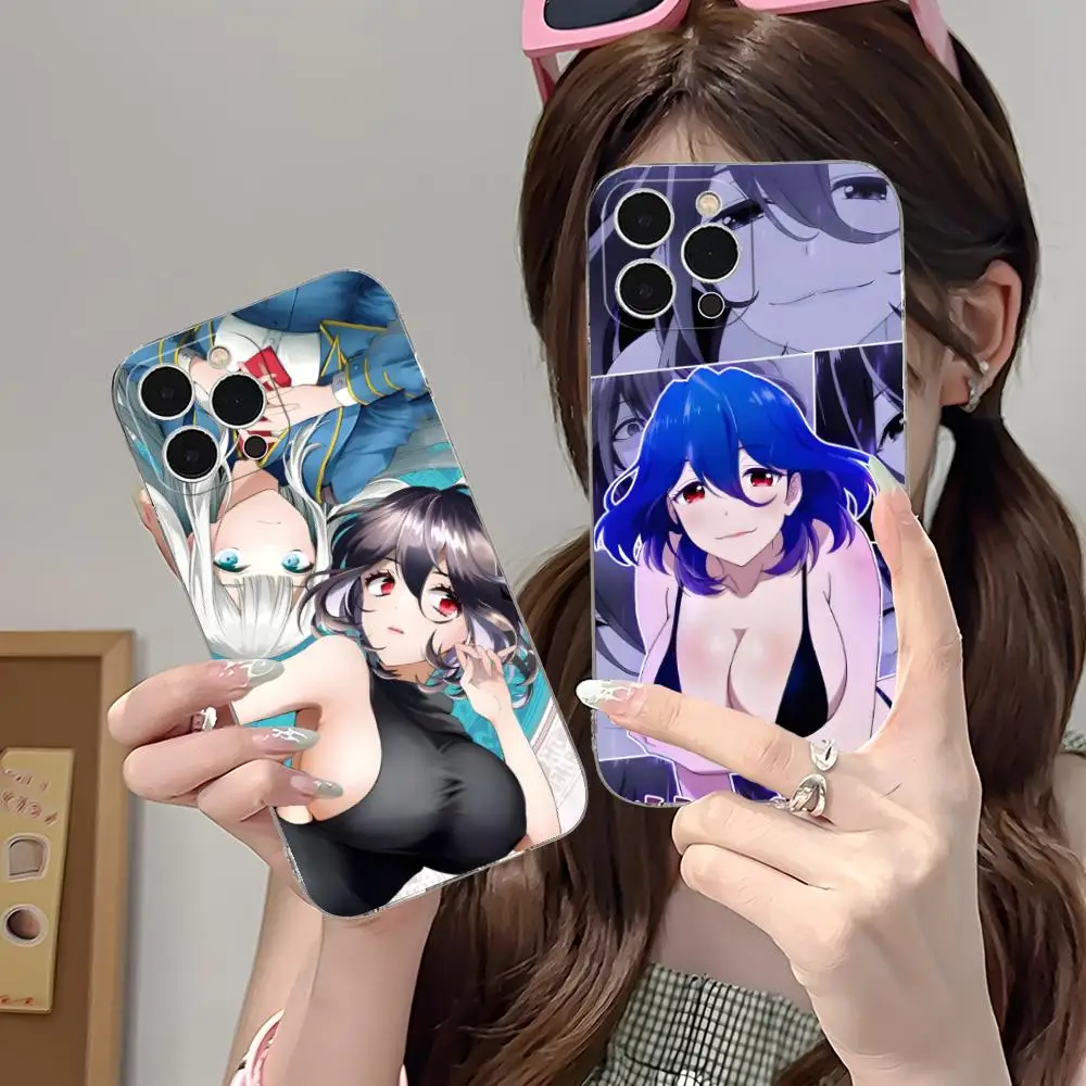 

Kinsou Vermeil Mobile Phone Case for iPhone 16 15 14 13 12 11 X XR XS 8 6 Pro Max Plus Mini Clear Colour Protective Pretty