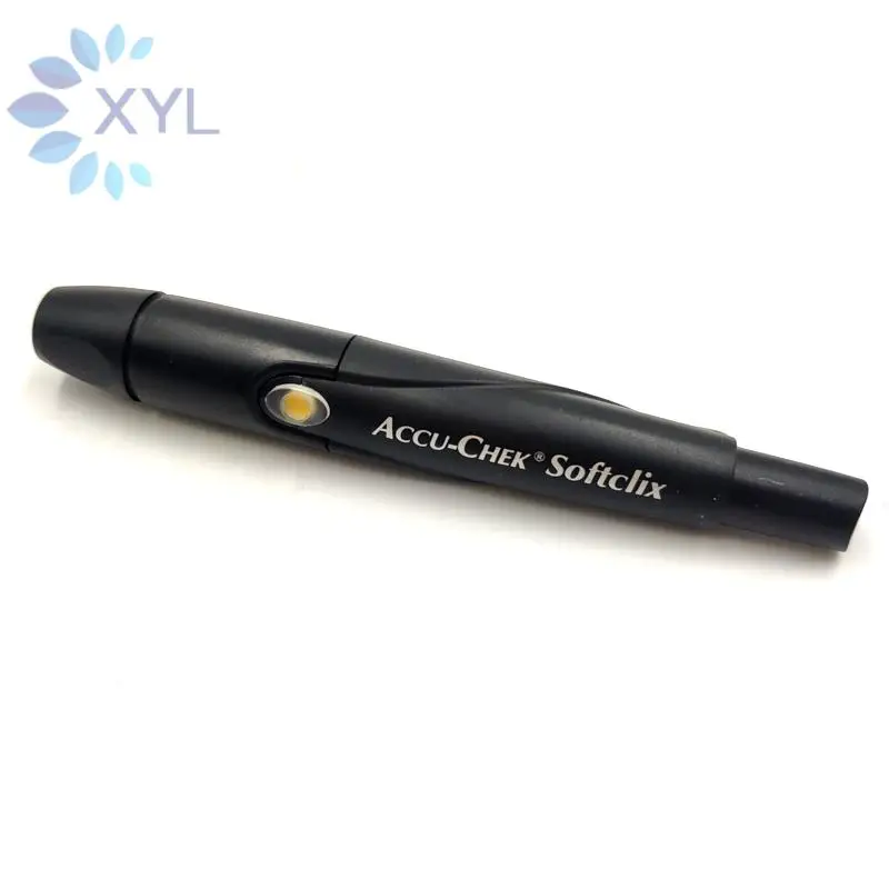 Accu-Chek Softclix FastClix Lancet dispositivo Accuchek kit diabetes accu control Lancing pen Dedo estéril sangre pluma