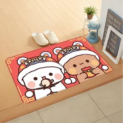 Door Foot Bath Mat For Hallway Dudu And Bubu Entrance Doormat Cute Rug Carpets Rugs Kitchen Carpet Custom Living Room Mats Home