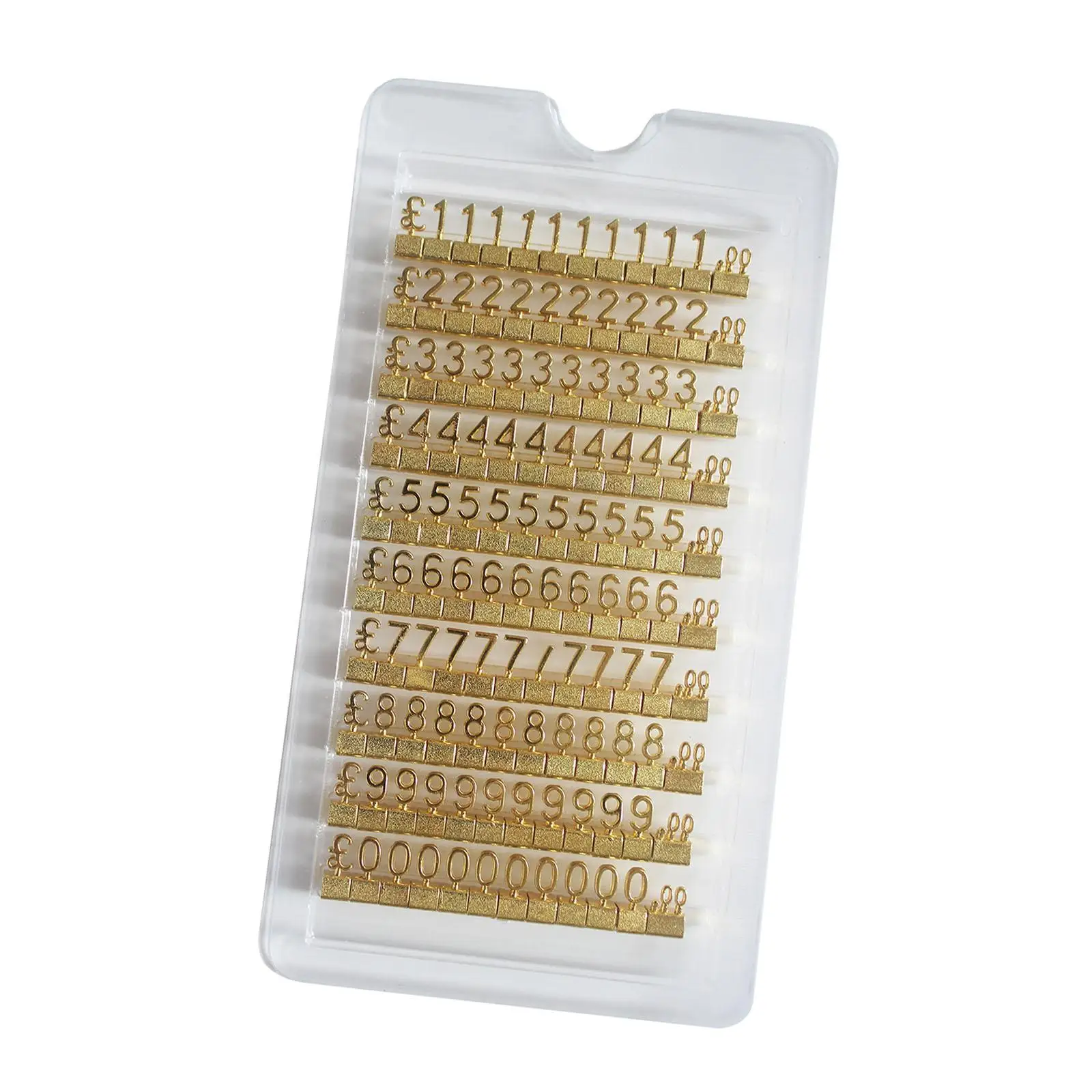 

Cubes Price Display Tags Pricemarker Labels Mini Easy to Assemble Digital Price Tag Jewelry Tags Gbp Price for Clothing Store