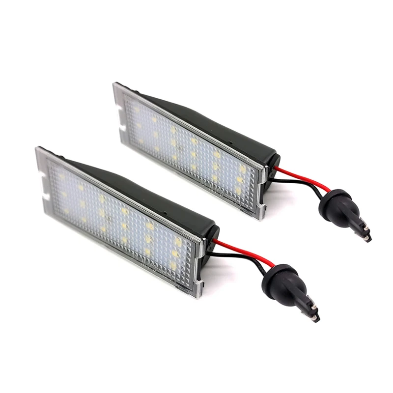 12V LED Number Plate Lamp For Cadillac CTS 2008 2009 2010  White License Plate Light Assembly